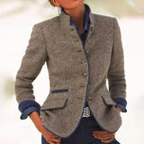 Hailey | Women's High Collar Jacket