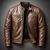 Shane | Men's Leather Biker Jacket