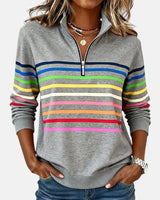 Nova | Women's Comfy Striped Sweater