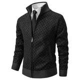 Mack | Men's Waffle Knit Zip Cardigan