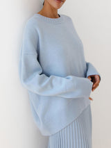 Kira | Women's Winter Oversized Knit Pullover Sweater