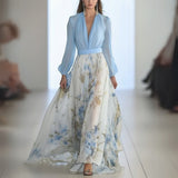 Rosie | Women's Floral V Neck Maxi Dress