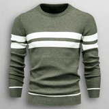 Julian | Men's Striped Crewneck Sweater