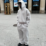 Wyatt | Men's Minimal Hooded Sweater Set
