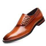 Brett | Men's Oxford Brown