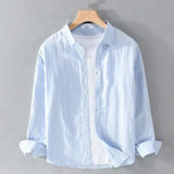 Heath | Men's Lightweight Casual Long-Sleeve Shirt