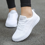 June | Women's Lace Up Casual Walking Sneakers