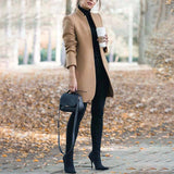 Nell | Women's Classic Tailored Lapel Winter Coat