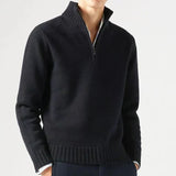 Dean | Men's Wool Blend Zip Turtleneck Sweater