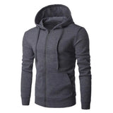 Logan | Men's Classic Zip Up Street Hoodie