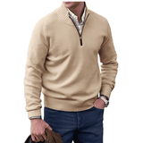 Chad | Men's Knit Half-Zip Pullover Sweater