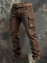Lou | Men's Brown Cargo Pants