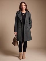 Gwen | Women's Double Breasted Wool Coat