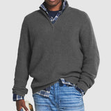 Hunter | Men's Casual Quarter Zip Sweater