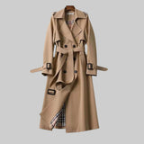 Mabel | Women's Long Double Breasted Belted Coat