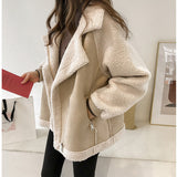 Allison | Women's Soft Faux Shearling Oversized Coat
