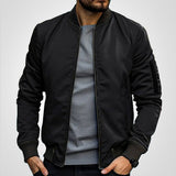 Clayton | Men's Ribbed Bomber Jacket