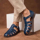 Scott | Men's Buckle Strap Closed Toe Sandals