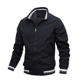 Shawn | Men's Zip Up Classic Bomber Jacket