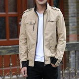 Curtis | Men's Zip Up Casual Bomber Jacket