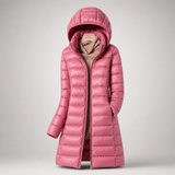 Cindy | Women's Pink Padded Coat