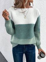 Emery | Women's Color Block Knit Sweater